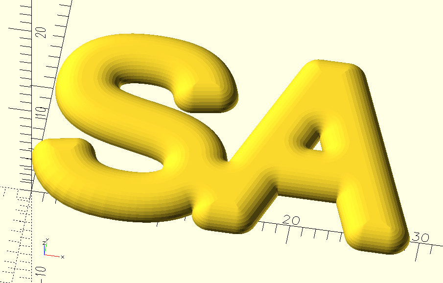 2024-12-15 OpenSCAD Pollowing using roof
