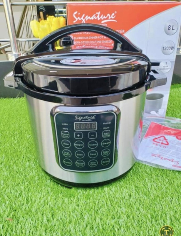 Signature electric pressure 8 Litre