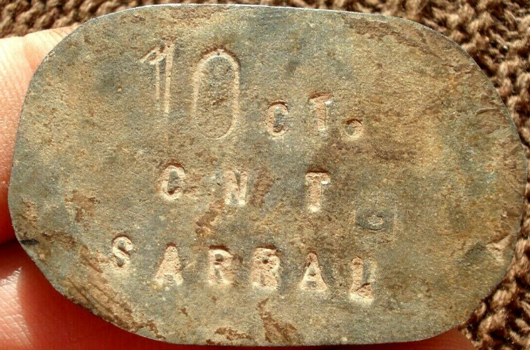 10 Céntimos de Sarral (Tarragona) Sarral