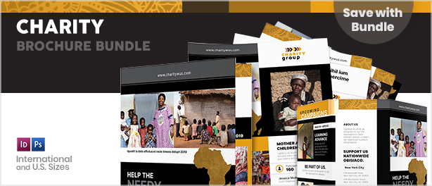 Charity Flyers – 4 Options - 1