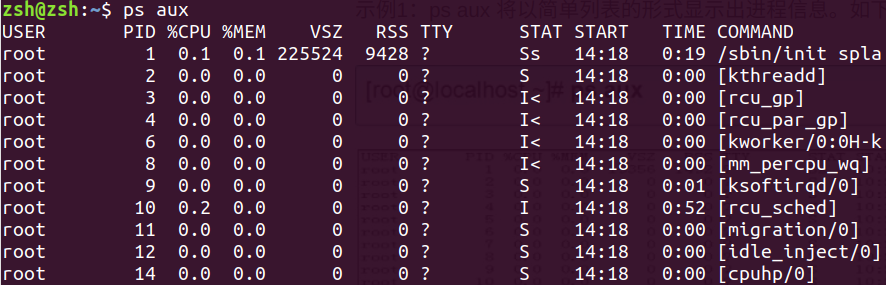 linux下的进程