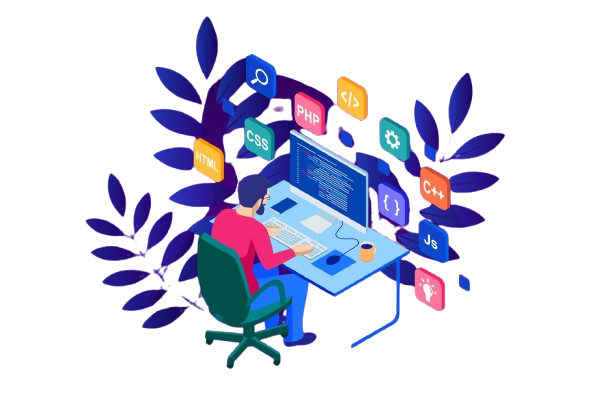 ilustração de um computador