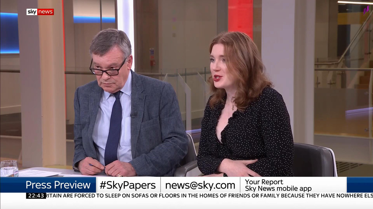 23 December - 22.00.00 - Sky News. All the latest news from Sky 