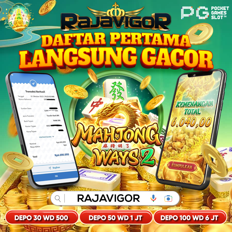 RAJAVIGOR: Situs Terpilih Bandar Slot Gacor Terpercaya