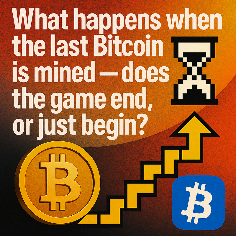 What happens when the last Bitcoin is mined — does the game end, or just begin?