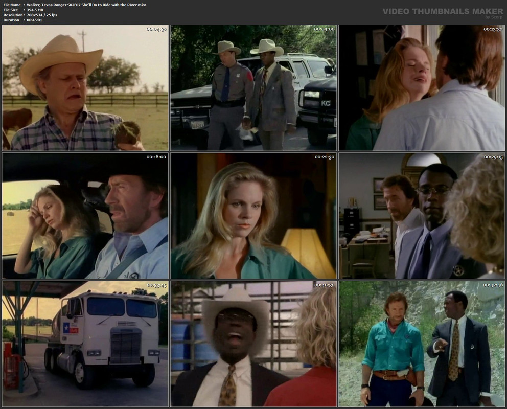 Walker, Texas Ranger S02E07 She'll Do to Ride with the River.mkv