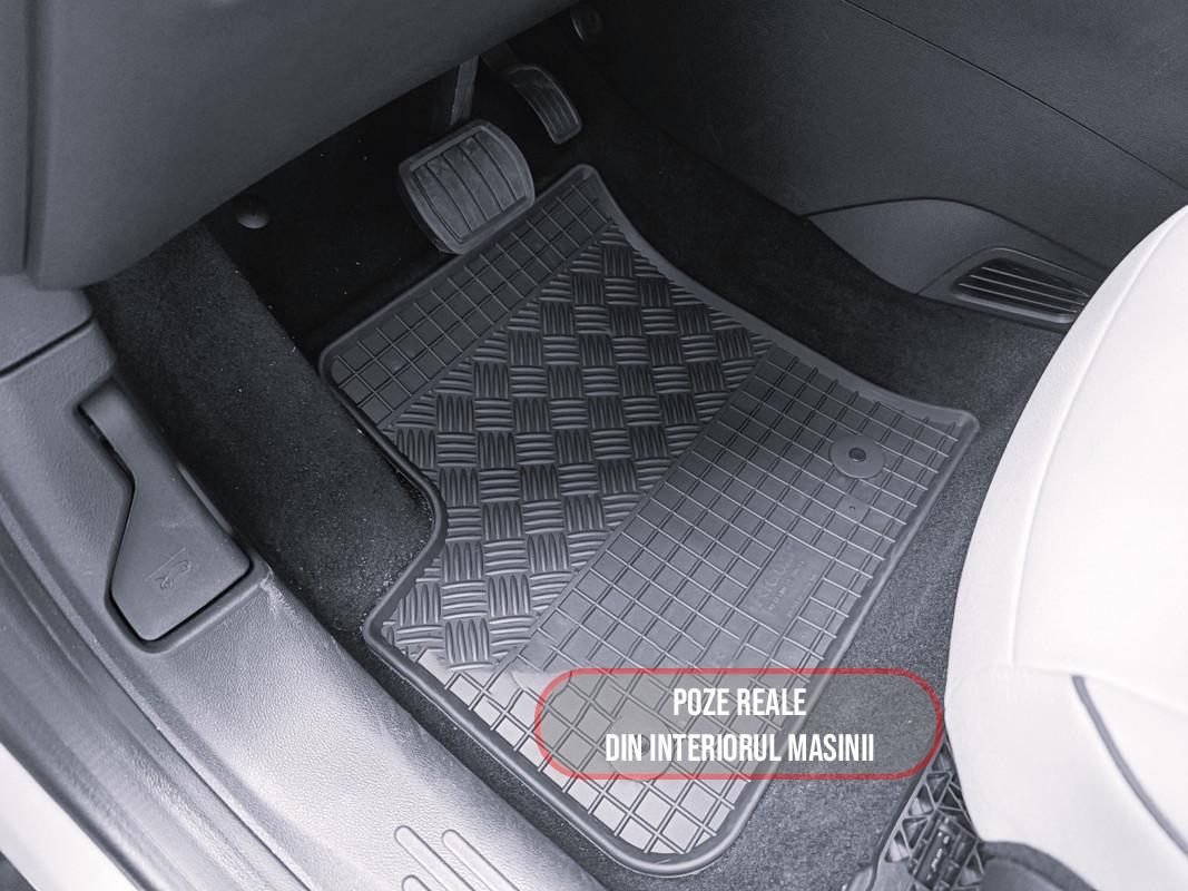 Set 4 covorase Fiat 600E 2024-prezent, din cauciuc 100%, compatibile cu autoturismul FIAT 600e