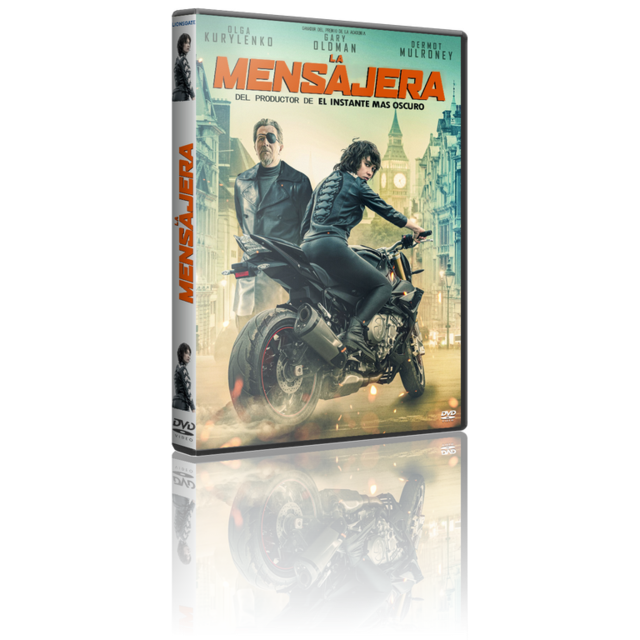 Portada - La Mensajera [DVD9 Custom][Pal][Cast/Ing/Fra][Sub:Varios][Acción][2019]