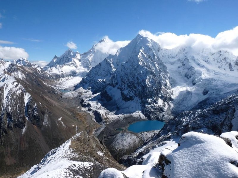 Siula Grande Mountain