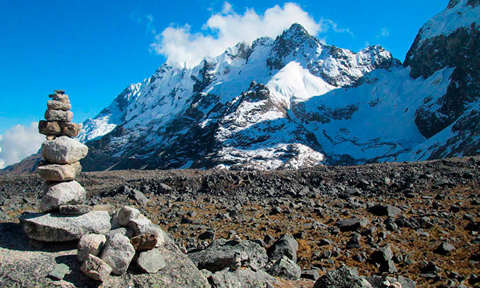 Salcantay  or Salkantay  Mountain