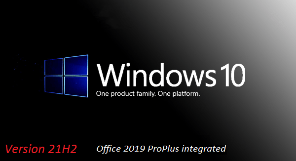 Windows 10 X64 Enterprise 21H2 Build 19044.1165 incl Office 2019 en-US September 2021