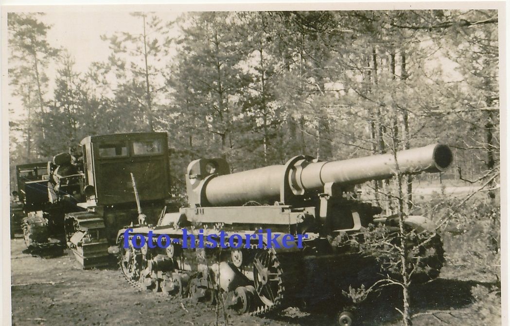 BEUTE Rohrwagen Geschütz Rohr Anhänger Schlepper