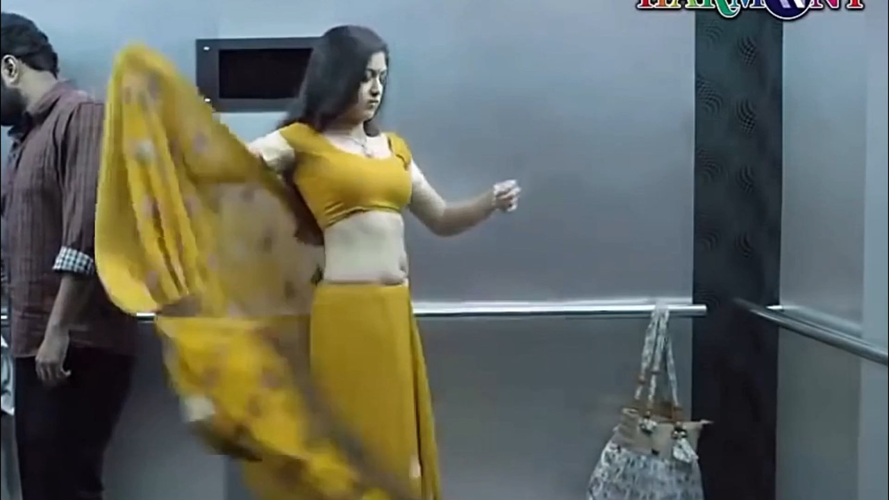 Meghna Raj Big Navel in Saree.mkv_snapshot_00.10.164