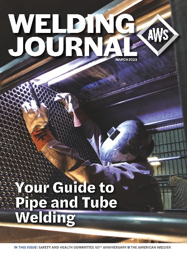 Welding Journal - March / 2023