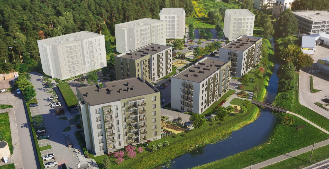 Mežpilsēta residential project in Riga