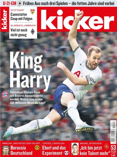Cover: Kicker Sportmagazin No 53 vom 29  Juni 2023