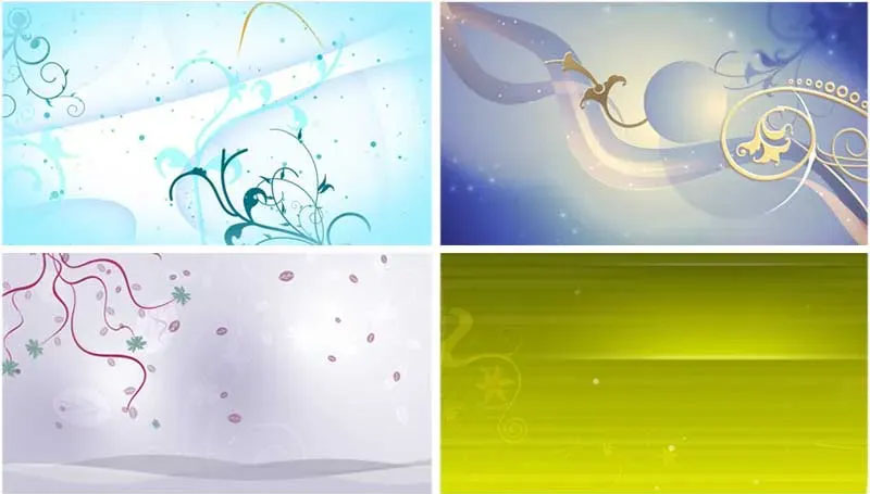 Fondos Con Movimiento Sd naturaleza arabescos Pinnacle Plus Transciones Fotogramas