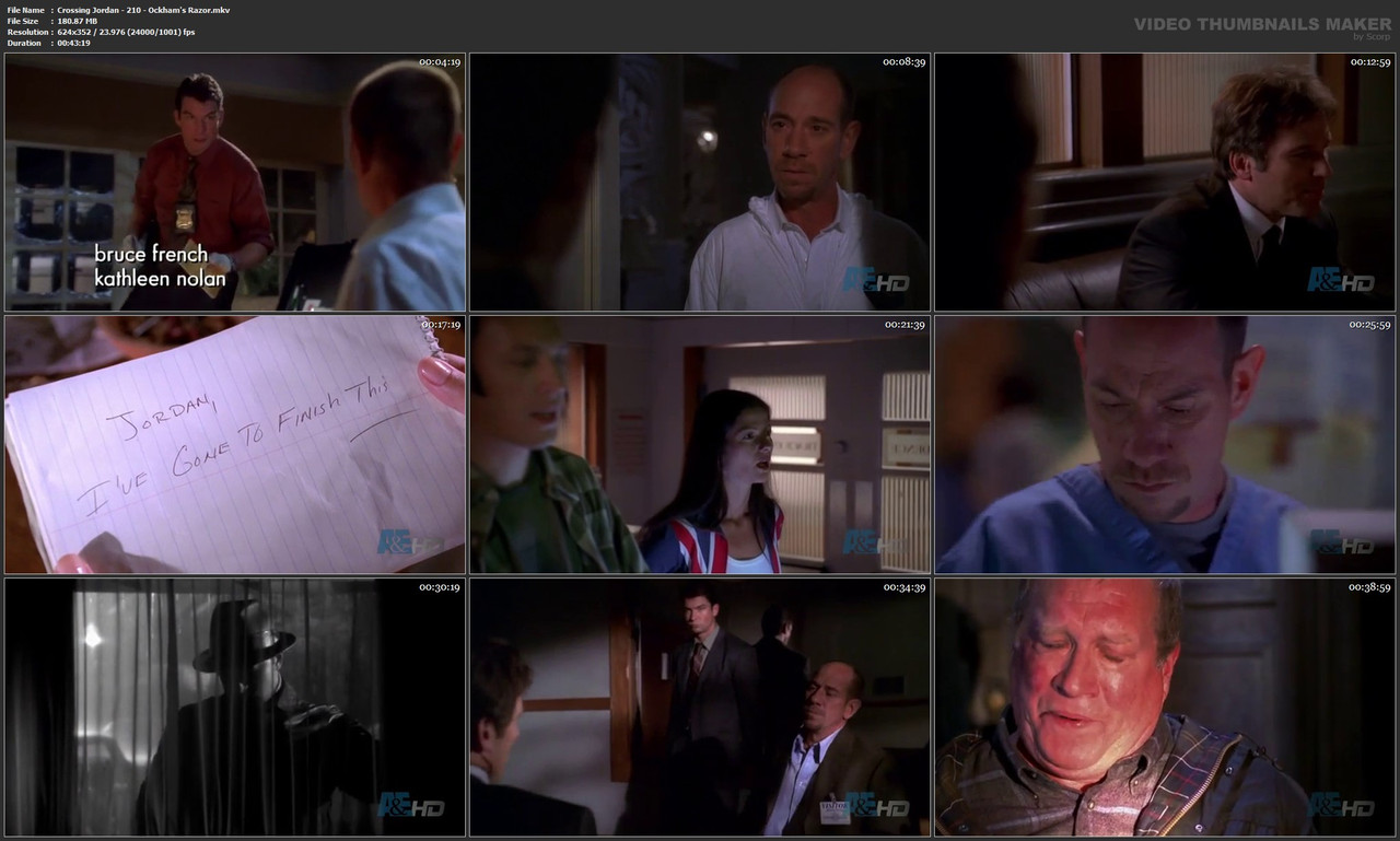 Crossing Jordan - 210 - Ockham's Razor.mkv