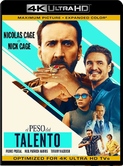 El peso del talento (2022) WEB-DL [4K HDR] Latino [GoogleDrive]