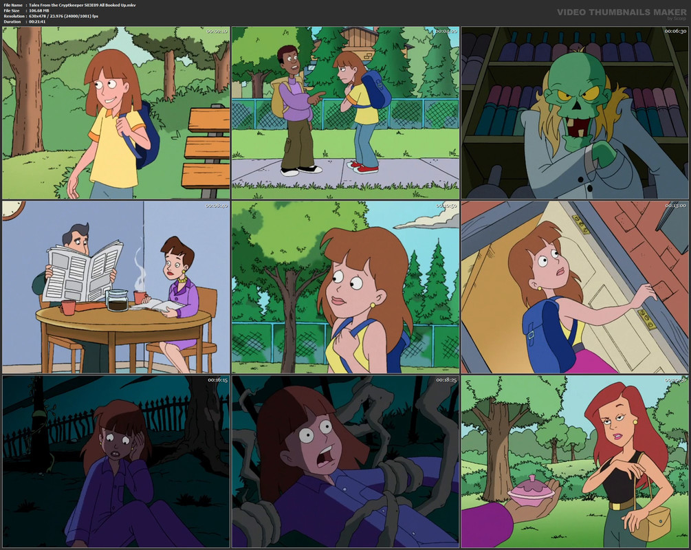 Tales From the Cryptkeeper S03E09 All Booked Up.mkv