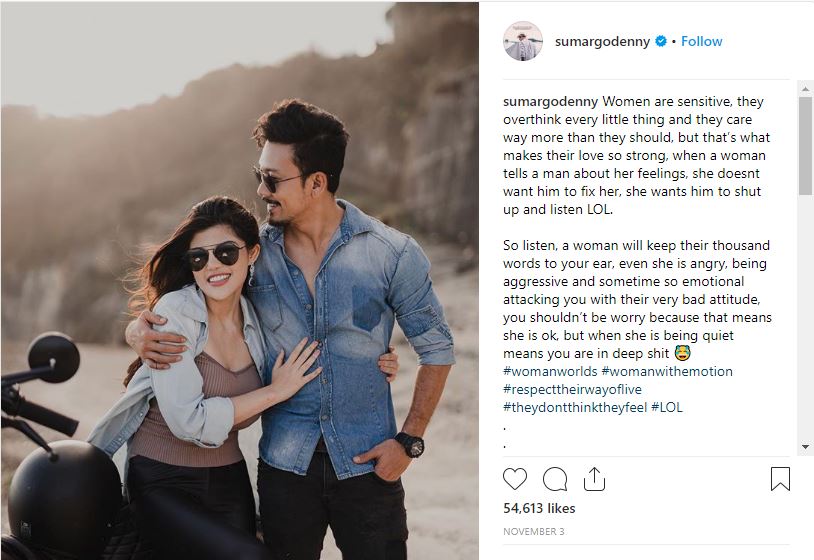 Dita Seodarjo dan Denny Sumargo