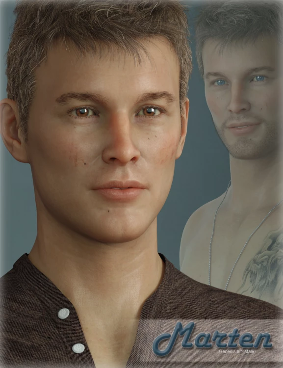 Marten for Genesis 8.1 Male