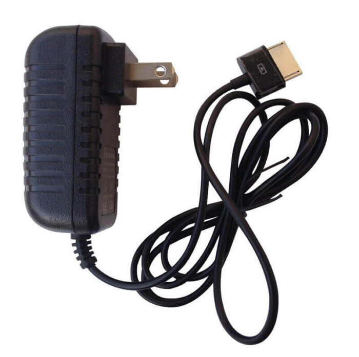 Cargador de pared para tablet Asus con conector propietario de 36 pines.