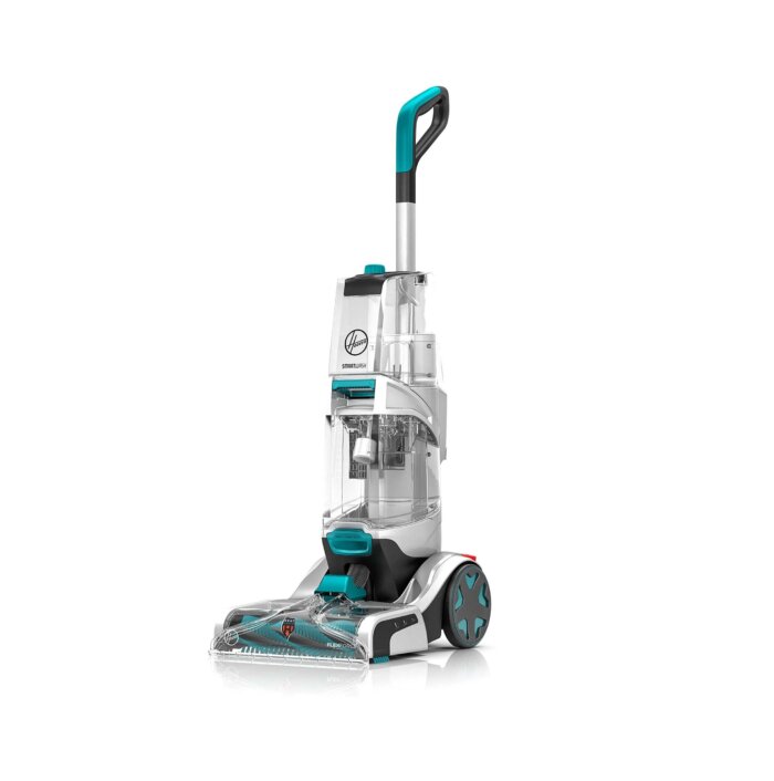 Aspiradora de alfombras Hoover FH52000, con tecnología de limpieza automática.