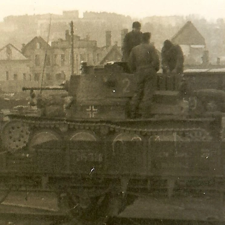 BEST German Panzermen w Pzkw 38(t) Panzer Tanks Loaded on Railway Cars (1)