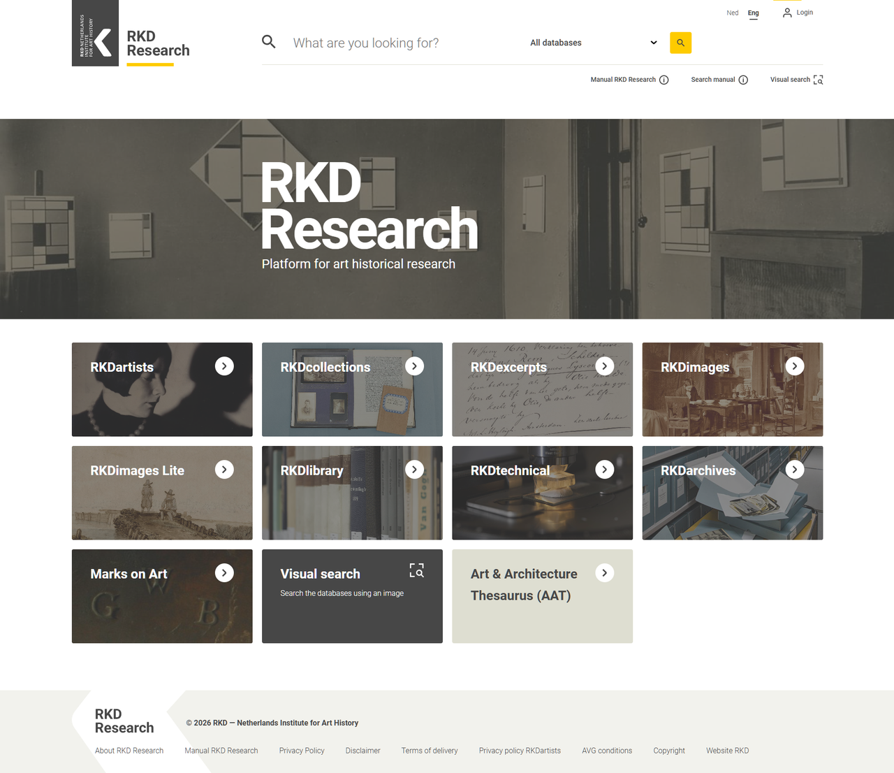 荷兰艺术历史学院(RKD)数字馆藏