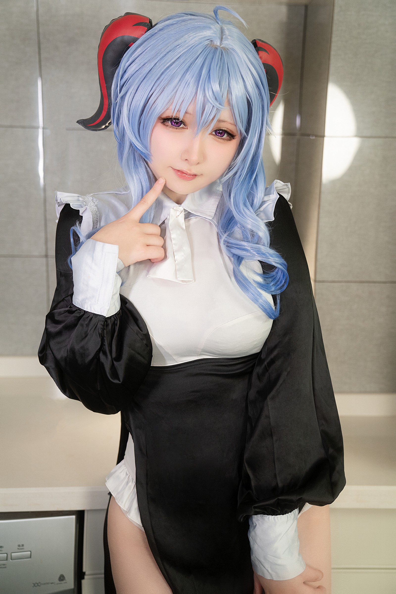 樱梨梨 甘雨 修女 Cosplay 写真集｜原神角色高清图集（26P｜100MB）插图8