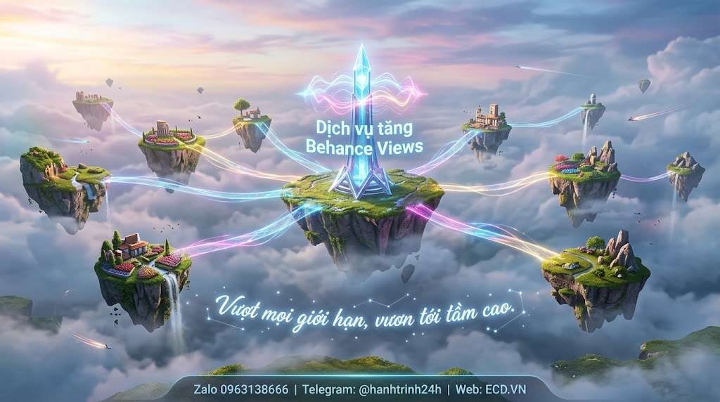 dịch vụ tăng behance views cao cấp dành cho designer