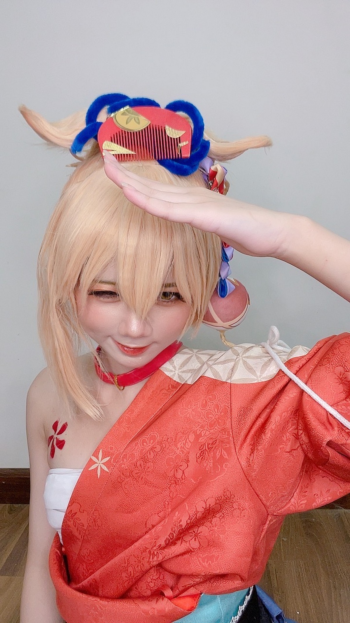 PoppaChan Yoimiya Cosplay (Genshin Impact) HD Photos – 80 Images 270MB插图4