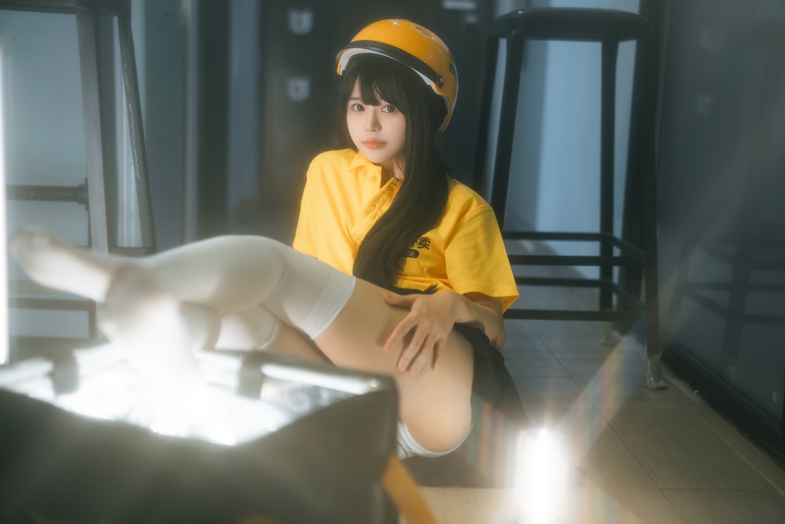 rua阮阮 外卖员 剧情向 写真图集｜角色扮演私房摄影（40P｜704MB）插图4