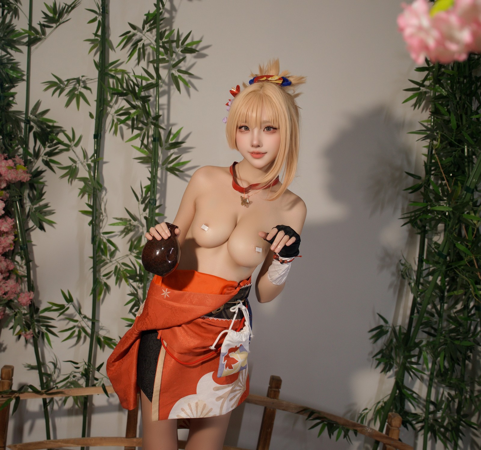 Demon 喵崽｜原神 宵宫 Yoimiya Cosplay 高清写真合集插图7