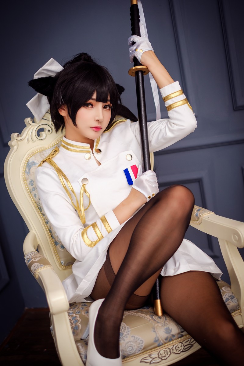 MiMi Chan 高雄 × 爱宕 Cosplay 碧蓝航线双人写真【23P-66M】插图