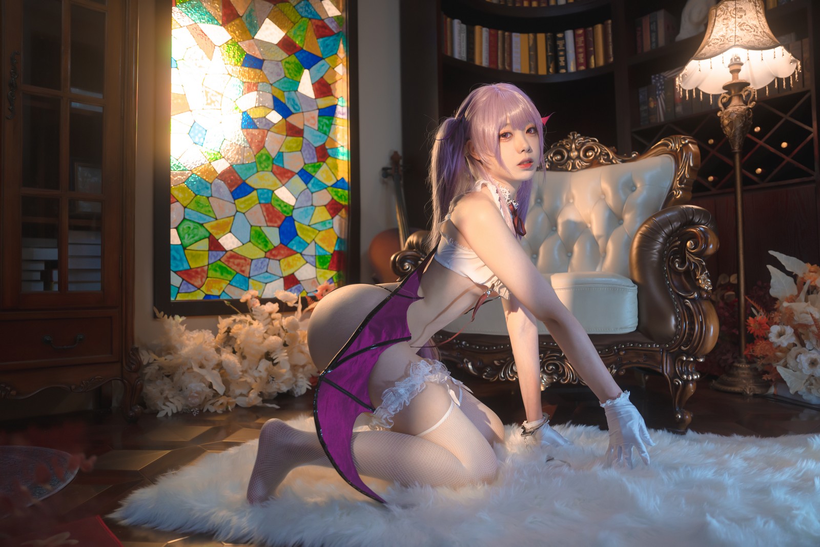 安食Ajiki 笨拙的小恶魔写真集 – 萌系COS & 性感魅力 [44P-1.18G]插图4
