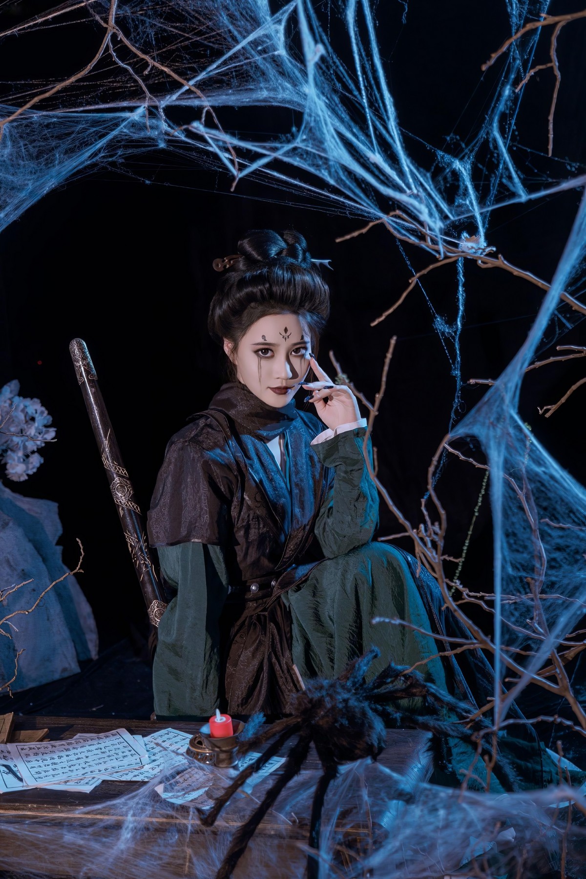 年年nnian 黑神话四妹Cosplay 游戏角色图集插图2
