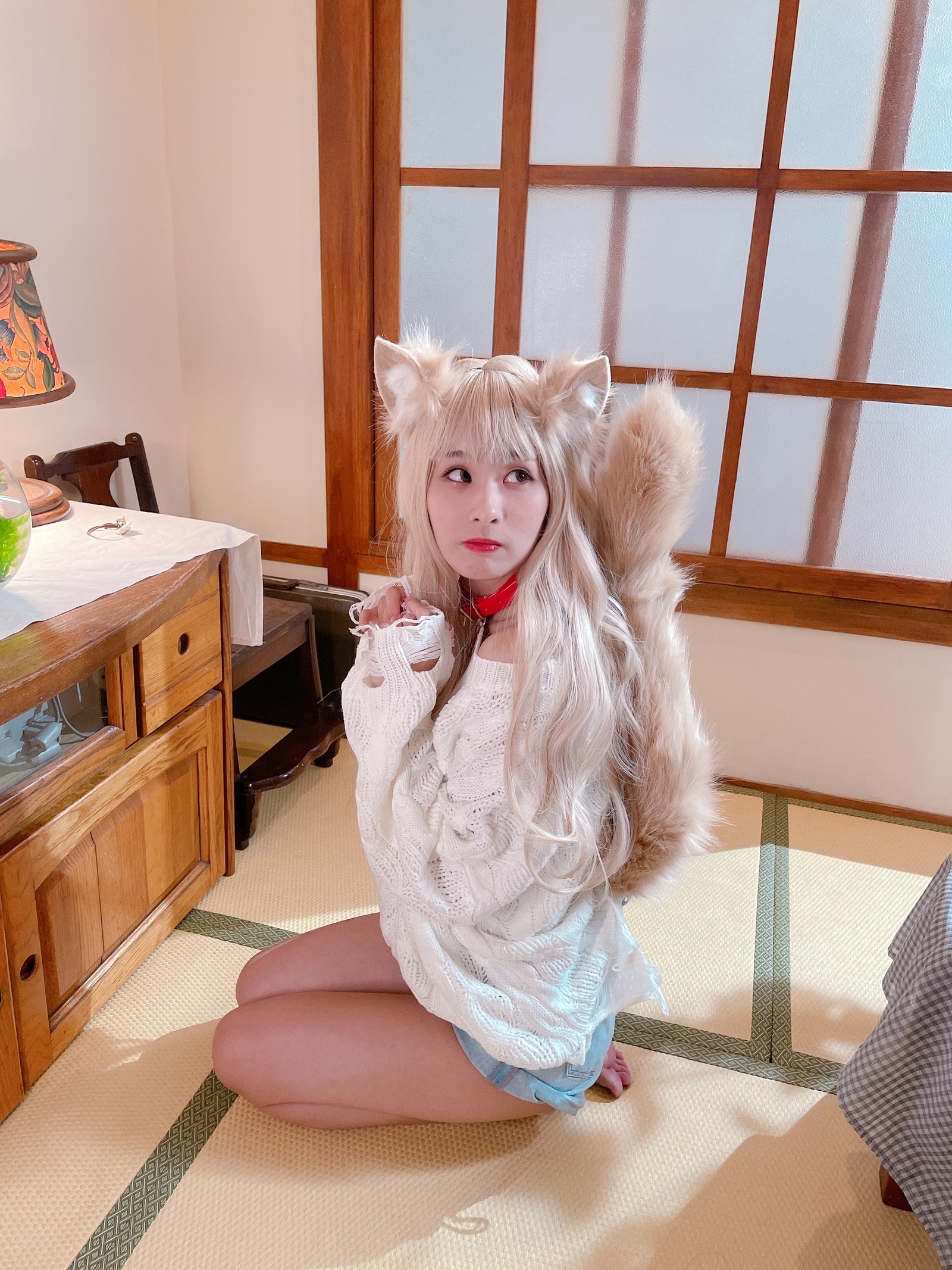泥泥汝 猫女 主题 Cosplay 写真＋视频合集｜高质量图集（372P｜12V｜1.09GB）插图3