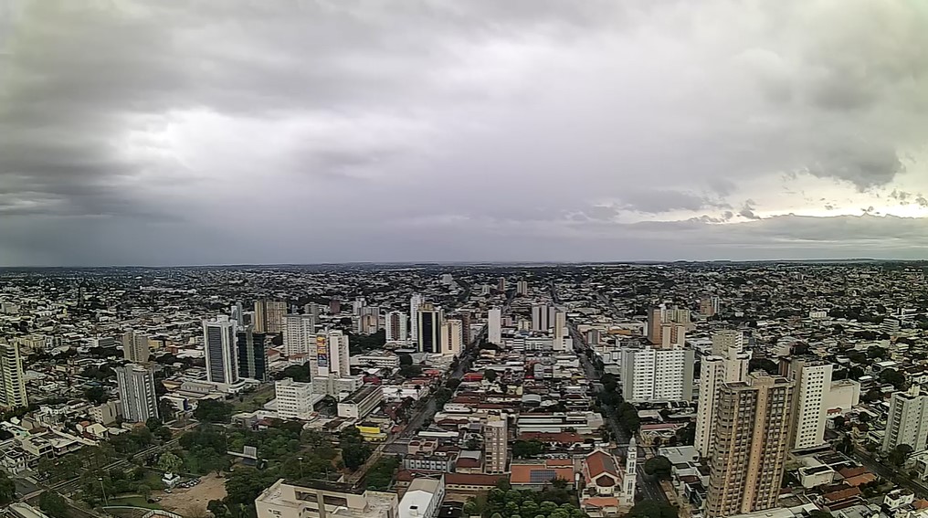 Campo Grande nesta manhã de domingo