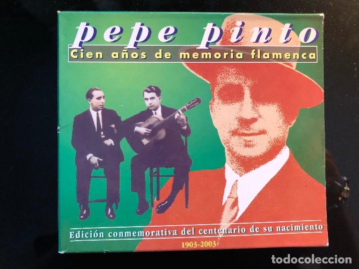 Portada - Pepe Pinto - Cien Años de Memoria Flamenca