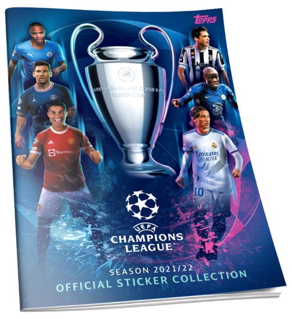 Champions League 2021-2022 (1-644 & L1-L104 & LE/S1-LE/S8)  Topps-champions-league-sticker-2021-2022-album
