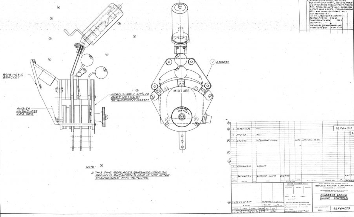 P-47-QuadrantAssemblyEngineControls_2