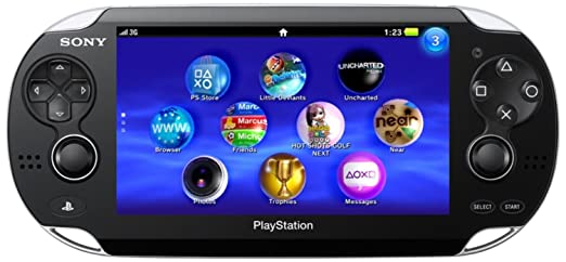 SONY PS Vita PCH-1000 / 1100 Black Model OLED Wi-Fi w