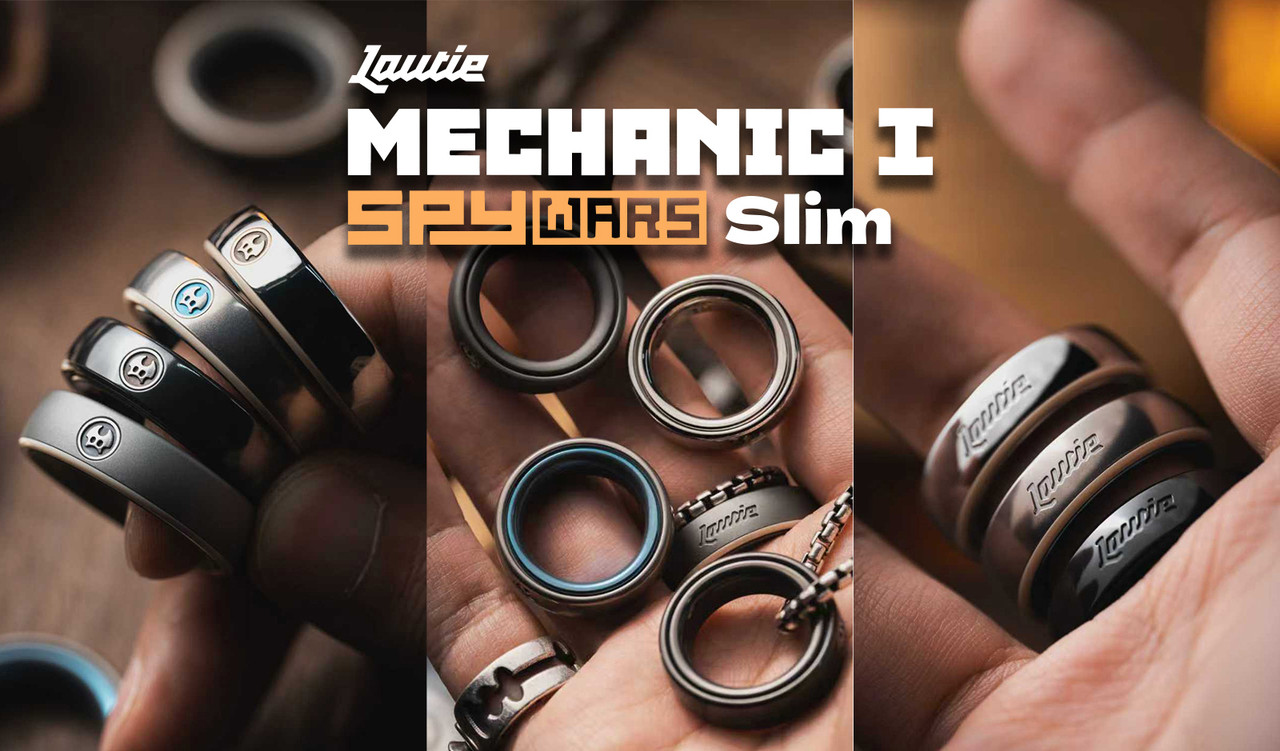 NEW DROP: Lautie Mechanic-I Slim Fidget Ring – New Arrivals