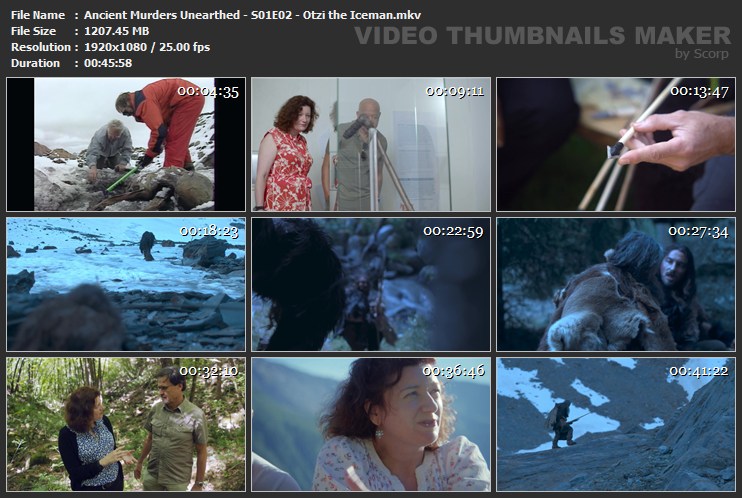 Ancient Murders Unearthed - S01E02 - Otzi the Iceman.mkv