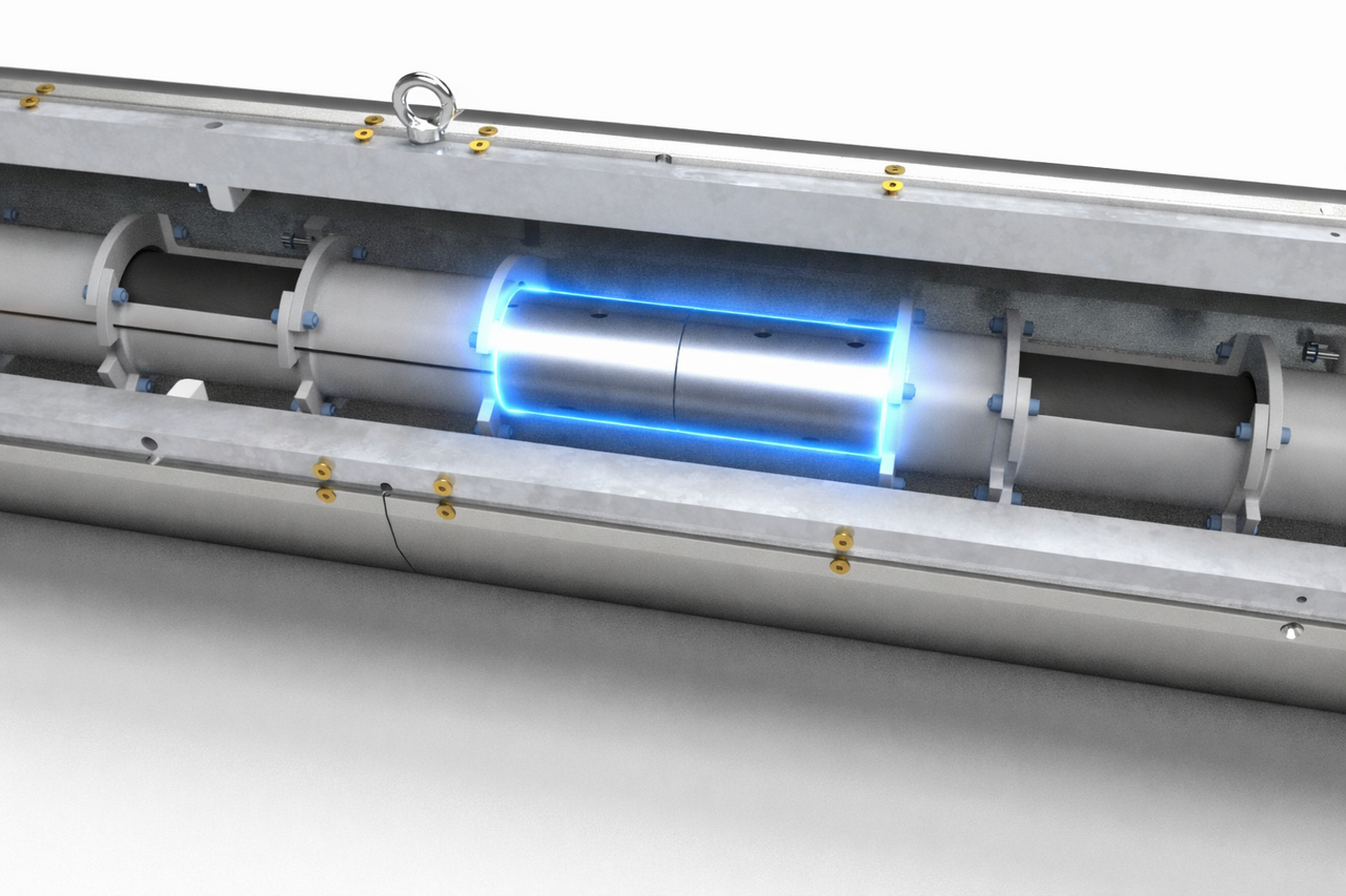 Modular NMR sensing probes positioned externally to the hydrocarbon flow