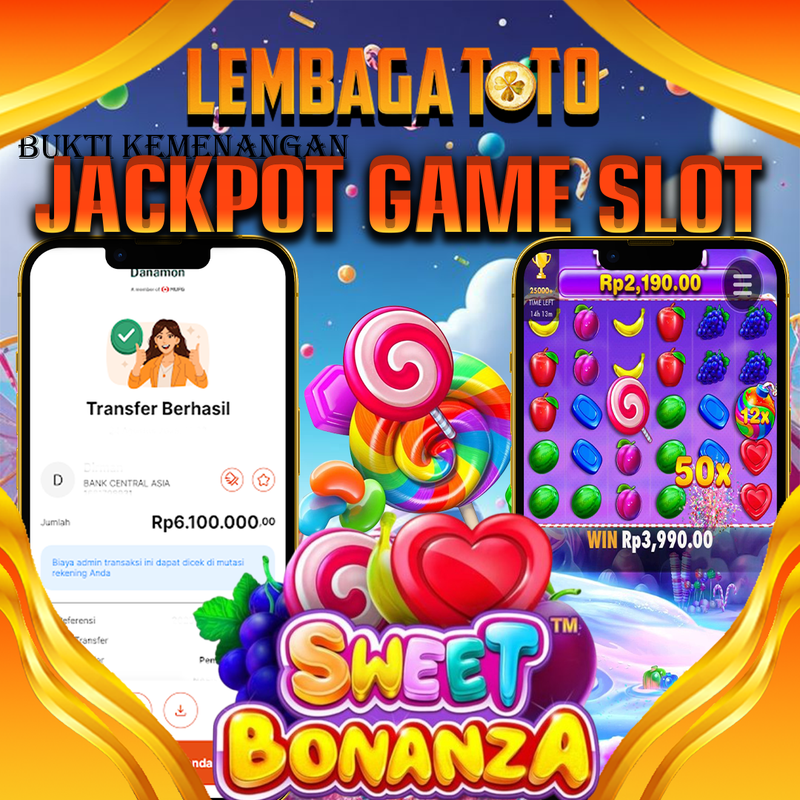 BUKTI JACKPOT 29 AGUSTUS LEMBAGATOTO SWEET BONANZA  Rp.6.100.000,- LUNAS