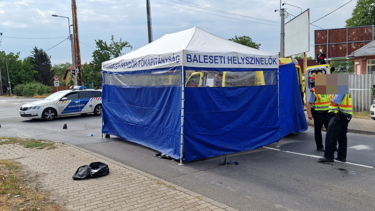 A helyszínen életét vesztette a kerékpáros, akit egy szabályosan közlekedő  busz ütött el Csepelen – Balesetinfo