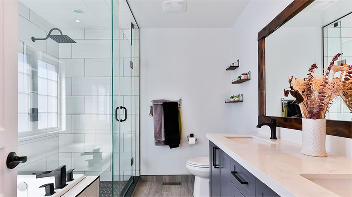 Ilustrasi kamar mandi hotel